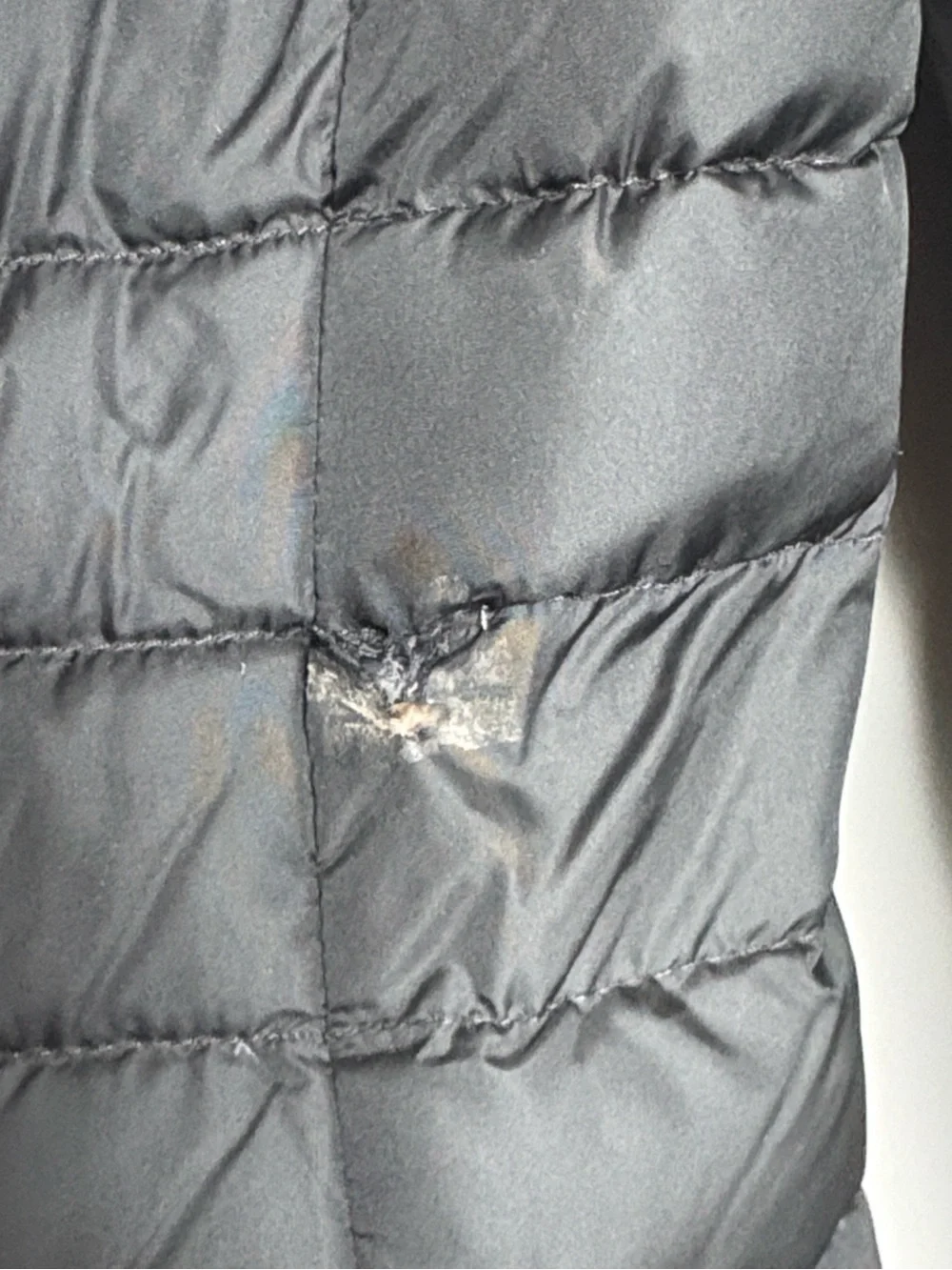 THE NORTH FACE BLACK 550 FILL PARKA JACKET WOMENS SMALL